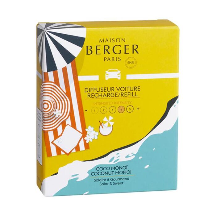 Maison Berger Set of 2 Coconut Monoi Ceramic Refills-1